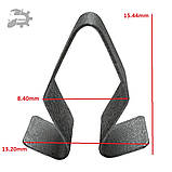 Кліпса фіксатор накладки салона 100 C4 Audi 4A0867276B, фото 3