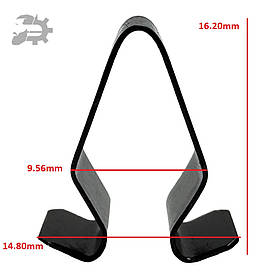 Кліпса фіксатор накладки салона Jetta 5 Volkswagen 8L4867276