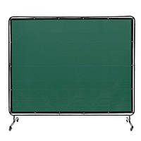 Зварювальна штора VEVOR 1,8 х 2,4 м Зварювальна штора з вогнетривкого вінілу Зварювальна захисна стінка з 4