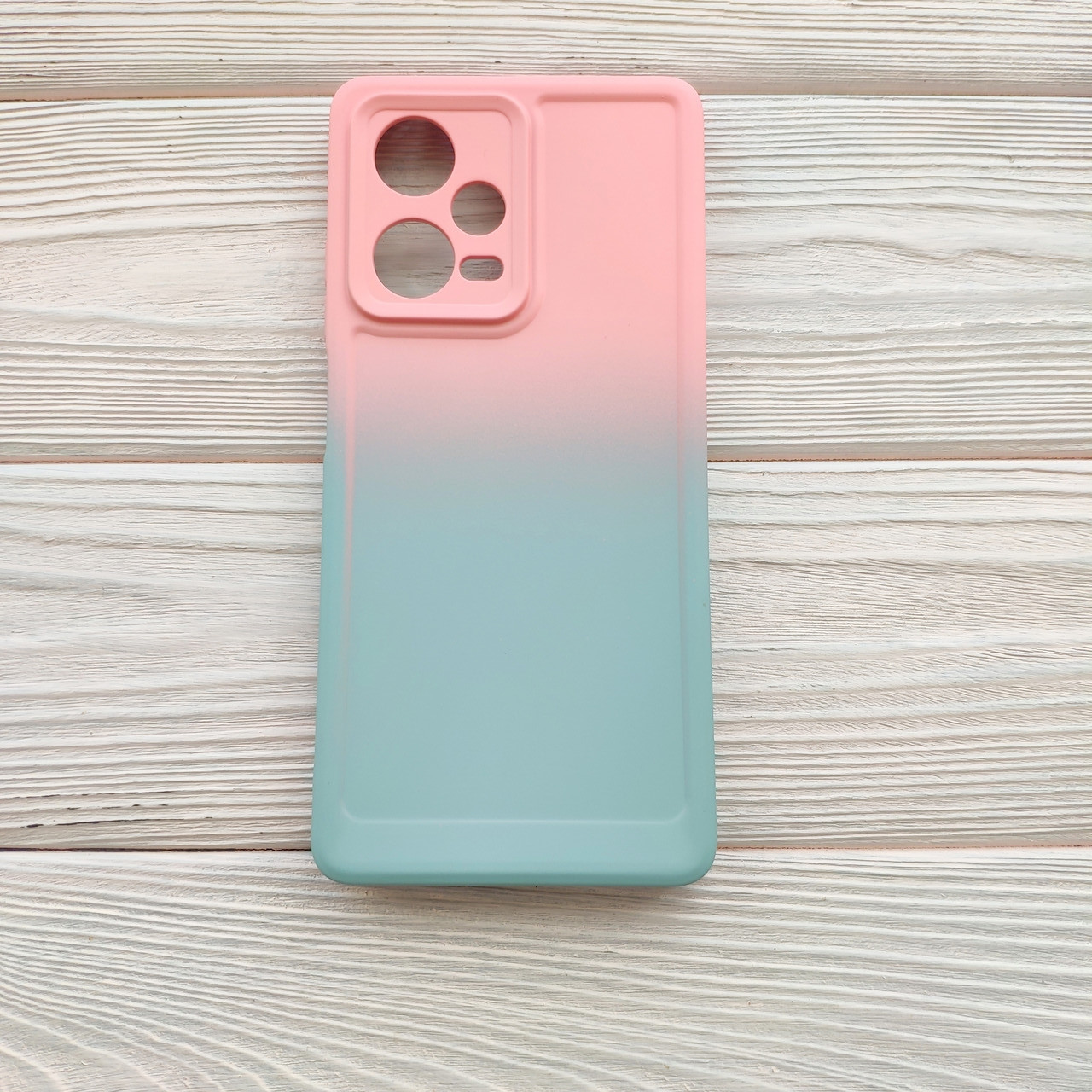 Чохол TPU Gradient для Xiaomi Redmi Note 12 Pro 5G Pink-turquoise