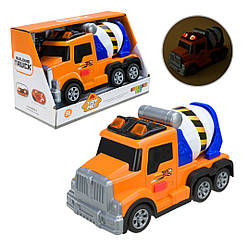 325 ХН/А Будівельна техніка, батар,світ, звук, короб. 20*13*10см