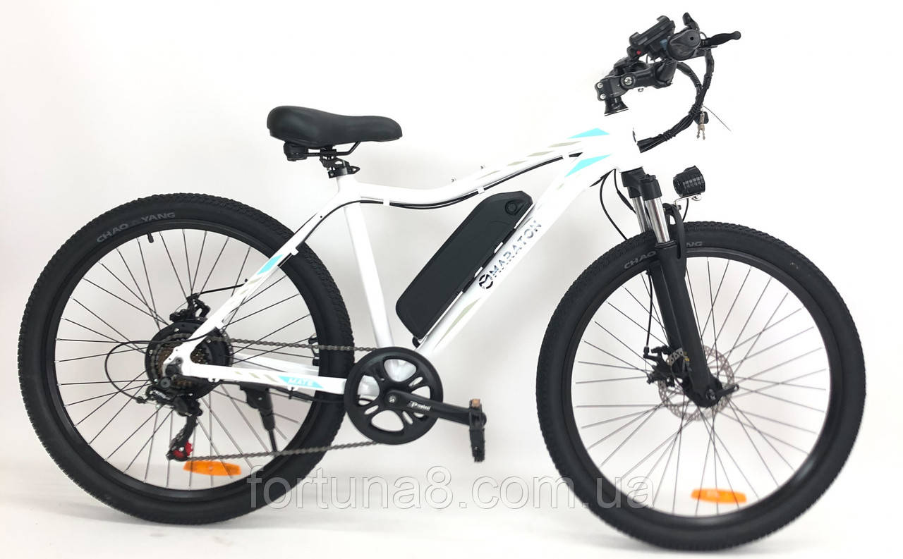 Електровелосипед Maraton 26" (500W 36V 18Ah) Білий