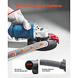 Насадка для витяжки VEVOR, кутова шліфувальна машина з алмазним чашечковим кругом 125 мм 300359, фото 4