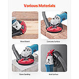 Насадка для витяжки VEVOR, кутова шліфувальна машина з алмазним чашечковим кругом 125 мм 300359, фото 6