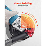 Насадка для витяжки VEVOR, кутова шліфувальна машина з алмазним чашечковим кругом 125 мм 300359, фото 3