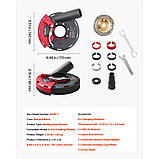 Насадка для витяжки VEVOR, кутова шліфувальна машина з алмазним чашечковим кругом 125 мм 300359, фото 7