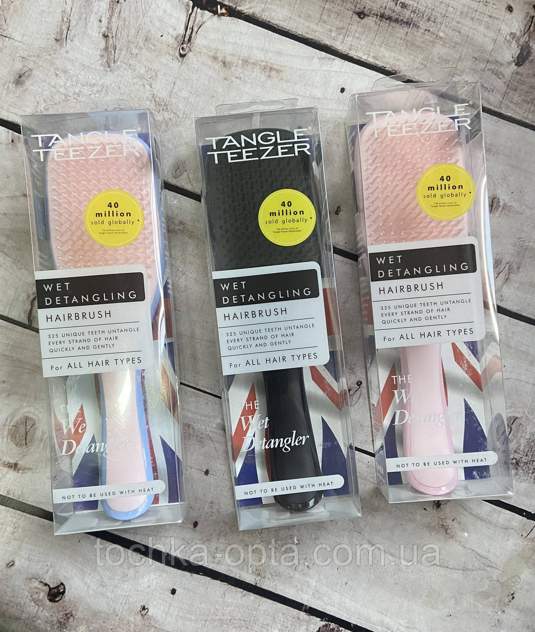 Гребінець Tangle Teeze The Wet Detangler різні кольори