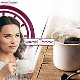 Крапельна кавоварка, кавоварка з фільтром ProfiCook PC-KA 1169 нержавіюча сталь сенсорне управління, фото 11