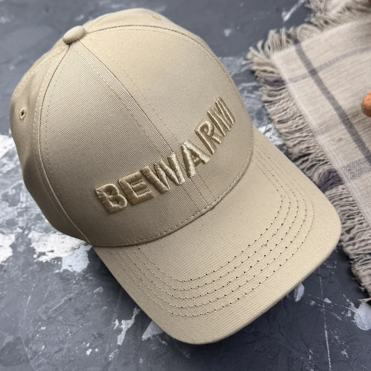 Кепка бейсболка BEWARM Beige