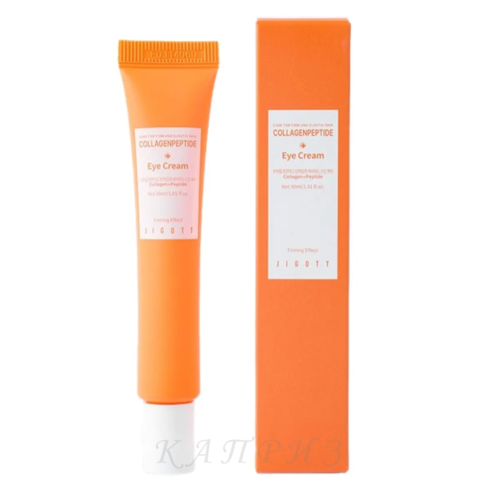 Крем для догляду за шкірою навколо очей Jigott Collagen Peptide Eye Cream 30ml, фото 1