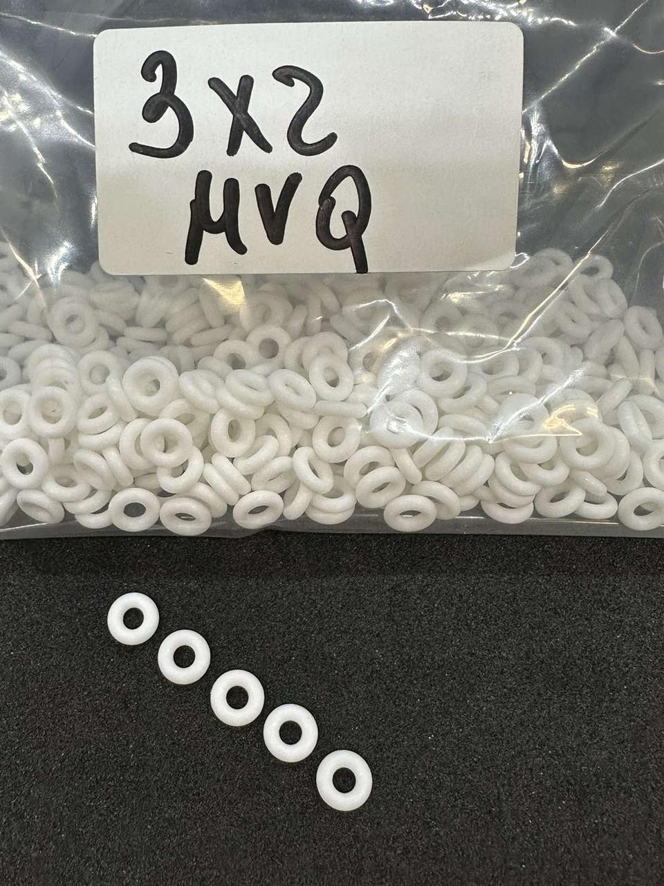 Ущільнювальне кільце O-ring MVQ70 3*2
