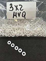 Ущільнювальне кільце O-ring MVQ70 3*2