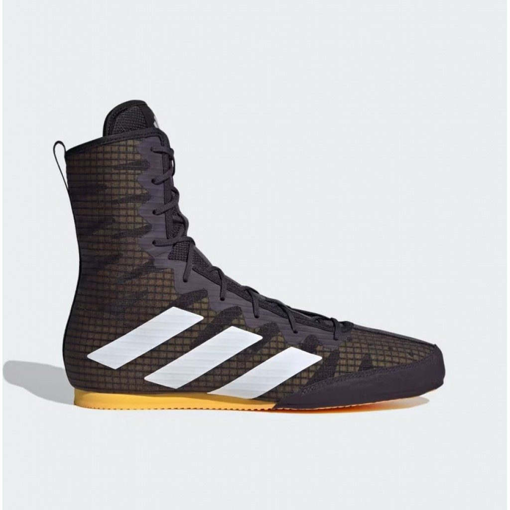 Боксерки взуття для боксу Adidas Box Hog 4 Olympic чорні для дітей та дорослих