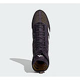 Боксерки взуття для боксу Adidas Box Hog 4 Olympic чорні для дітей та дорослих, фото 5
