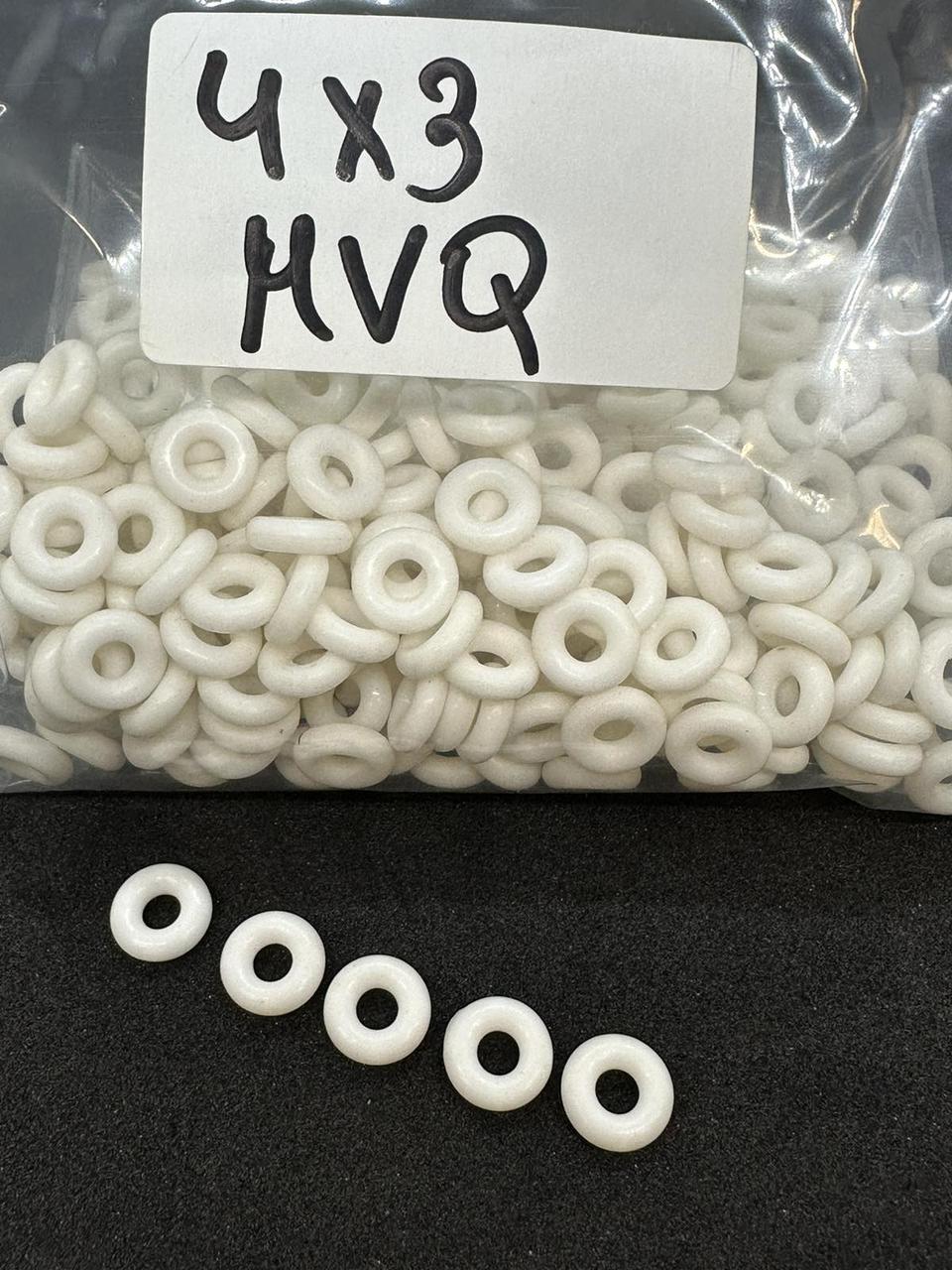Ущільнювальне кільце O-ring MVQ70 4*3