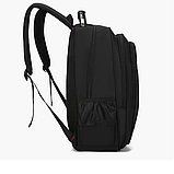 Рюкзак чоловічий міський чорний об'єм 15 літрів, фото 3
