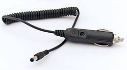 Автомобільний адаптер живлення 12V, штекер 5.5-2.5