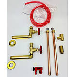 Комплект для бойлера з клапаном RETRO L13 латунний Boiler Series, фото 10