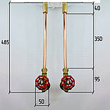 Комплект для бойлера з клапаном  RETRO M13 латуний Boiler Series, фото 3