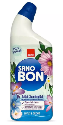 Гель для чищення унітазів Sano Sanobon Gel Лотос та Орхідея, 750 мл