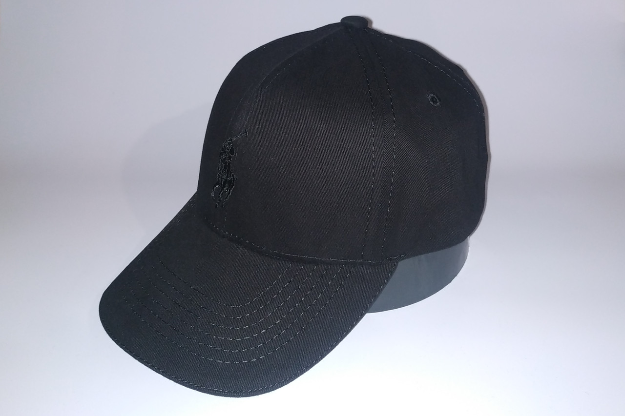 Бейсболка чоловіча Polo 25-408 чорна