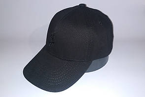 Бейсболка чоловіча Polo 25-408 чорна, фото 1