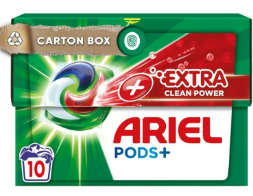 Капсули для прання Ariel Pods+ Extra Clean Power Сила екстраочищення, 10 шт