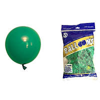Повітряні кулі зелений пастель 5" TT(TONGTAI), 200 штук