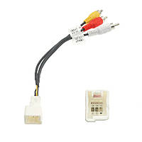 AUX – перехідник 6 рin з 3 RCA для Mitsubishi / Isuzu (версія Таїланд)