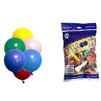 Повітряні кулі пастель мікс 5" TT (TONGTAI), 200 штук