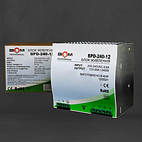 Блок живлення BIOM Professional DC12 240W BPD-240 20А на DIN-рейку