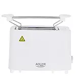 Тостер Adler AD 3223 2 скибочки, фото 4