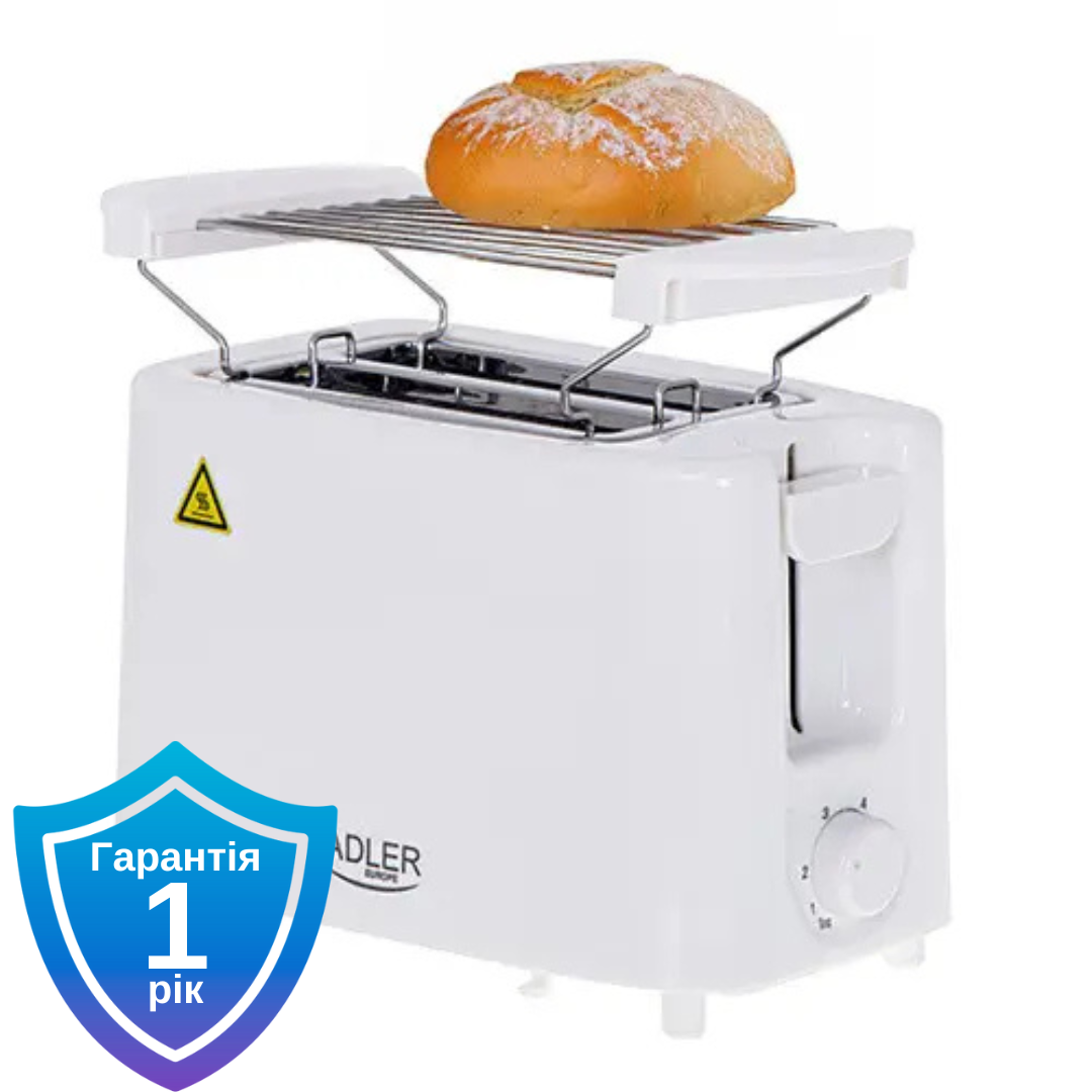 Тостер Adler AD 3223 2 скибочки