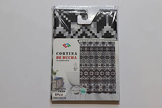Шторка для ванної силіконова 180x180 см Ethnic Cortina 81077, фото 6
