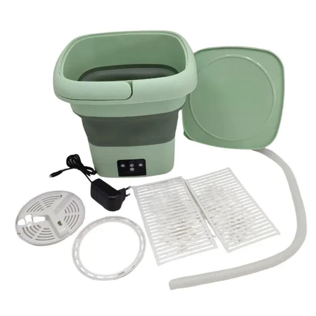 Складна портативна міні пральна машина Folding Washing Machine.