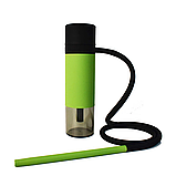 Автомобільний переносний портативний дорожній міні кальян у машину для подорожей Зелений, фото 5