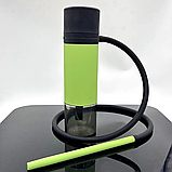 Автомобільний переносний портативний дорожній міні кальян у машину для подорожей Зелений, фото 6