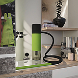 Автомобільний переносний портативний дорожній міні кальян у машину для подорожей Зелений, фото 8