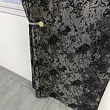 Готовий комплект жаккардових штор на тасьмі з підхватами 150х270 см Колір сіро-коричневий, фото 6