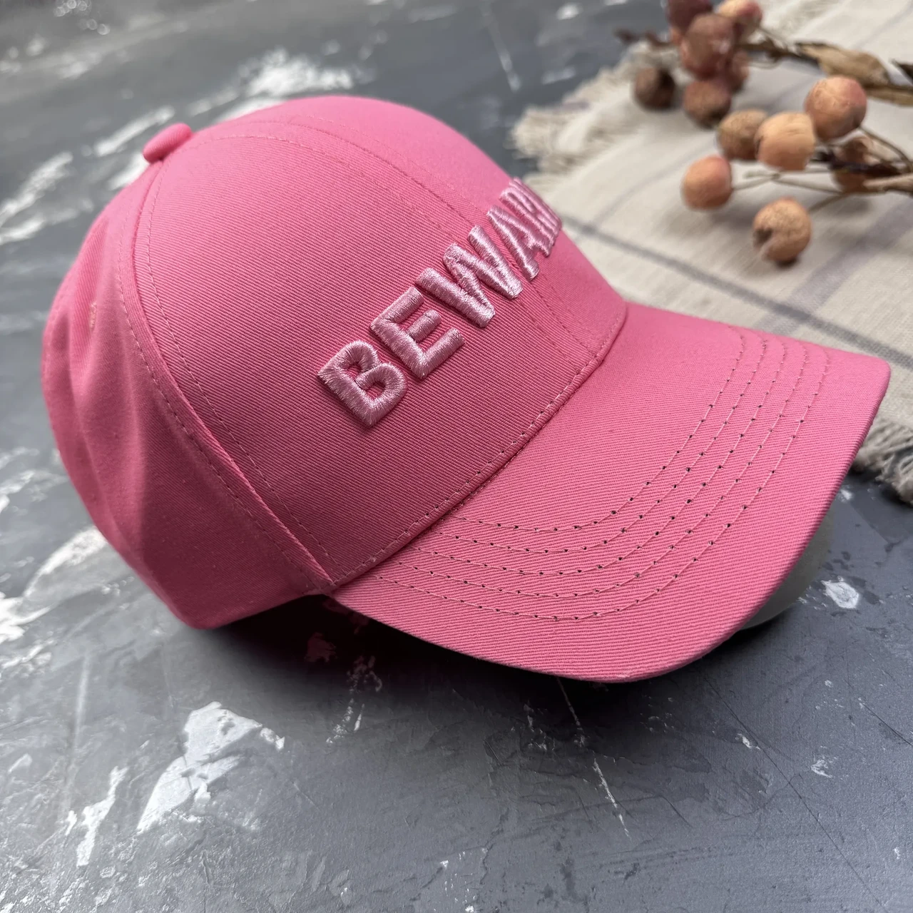 Кепка бейсболка BEWARM Pink