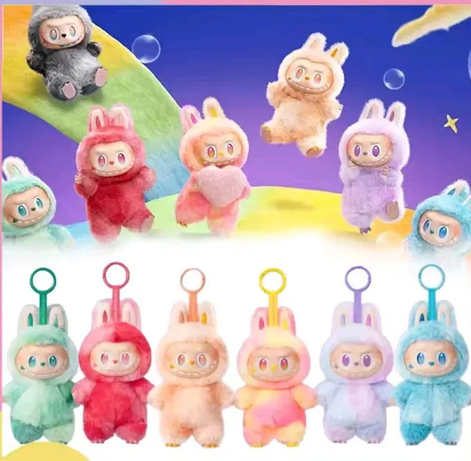 М'яка іграшка — сюрприз Лабубу ящик, Pop Mart з колекційною фігуркою The Monsters Labubu, фото 1