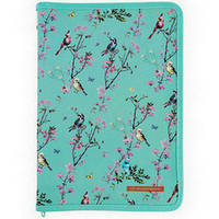 Папка на блискавці А4+ Axent Olga Selyshcheva Spring об'ємна