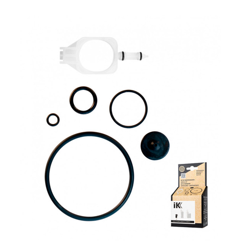 Комплект змінних ущільнювачів резинок для ручних розпилювачів піни IK Foam 1,5/PRO 2, фото 1