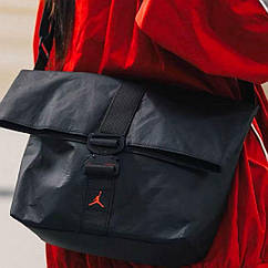 Сумка чорна Джордан Jordan через плече JORDAN D11 BG011-010B