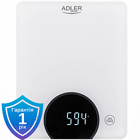 Ваги кухонні Adler AD 3173 white 10 кг