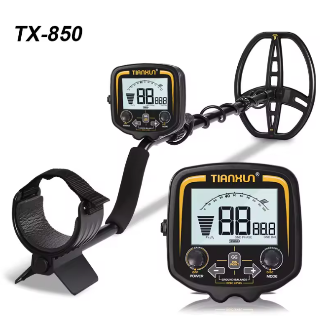 Металошукач Tianxun TX-850 | Глибина до 1,5 м | Частота 19 кГц | Котушка 11" DD