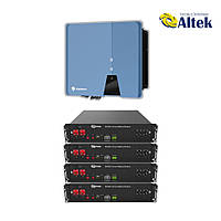 Гібридна сонячна електростанція Solplanet 6 кВт + Dyness 9.6 кВт·год LiFePO₄