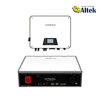 Гібридна станція Hypontech HES-3680 3,68KW, Dyness DL5.0C, 48V – 5.12 кВт