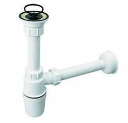 Сифон для раковини умивальника McALPINE HC1L-40J 1 1/4х40мм