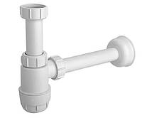Сифон низький для умивальника та біде без зливу 1 1/4х32мм McALPINE HC2